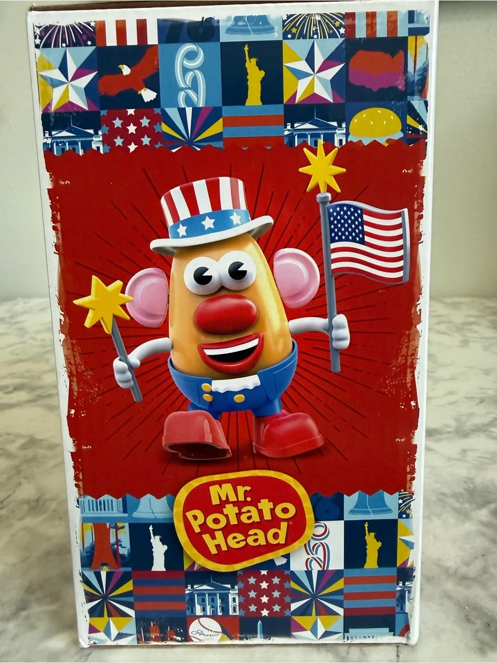 Mr. Potato Head 14pc Uncle Yam, 250th USA Birthday Uncle Sam Edition 2026